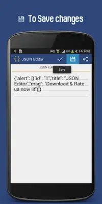 JSON Editor android App screenshot 2