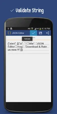 JSON Editor android App screenshot 3